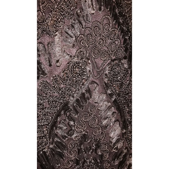 Sue Wong Sz 10 Old Hollywood Glam Soutache Ostrich Feather Evening Jacket - Picture 8 of 11